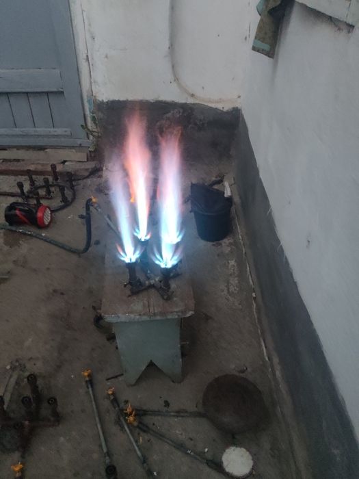 Gaz gorelka 40litr dan 200litr gacha