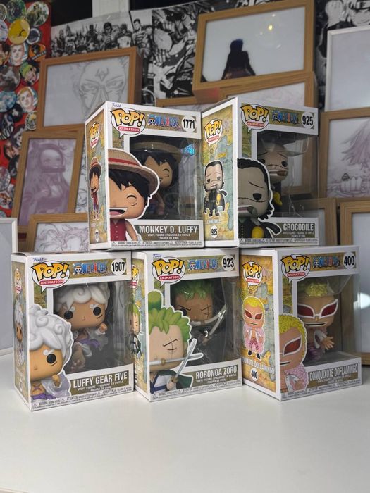 Оригинальные фанко поп Ван пис One piece Луффи Зоро Дофаминго