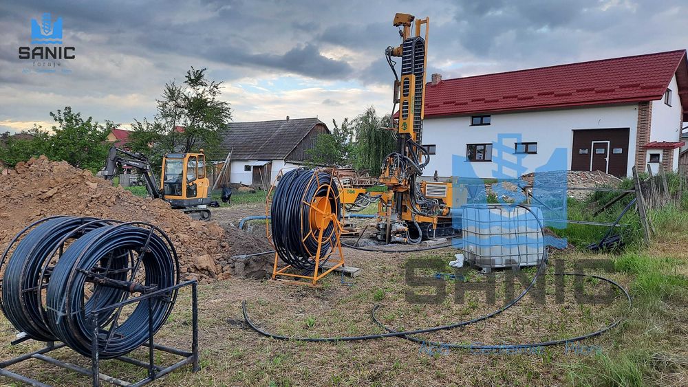 Foraje :Puțuri Apă,Foraje Geotermale,Micropiloți