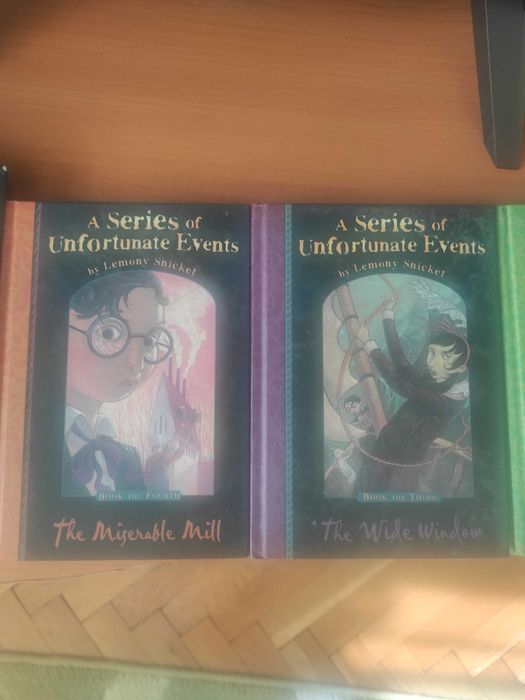 Колекция книги A series of Unfortunate Events