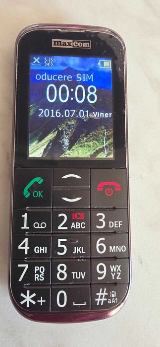 Telefon clasic pentru seniori Maxcom 720