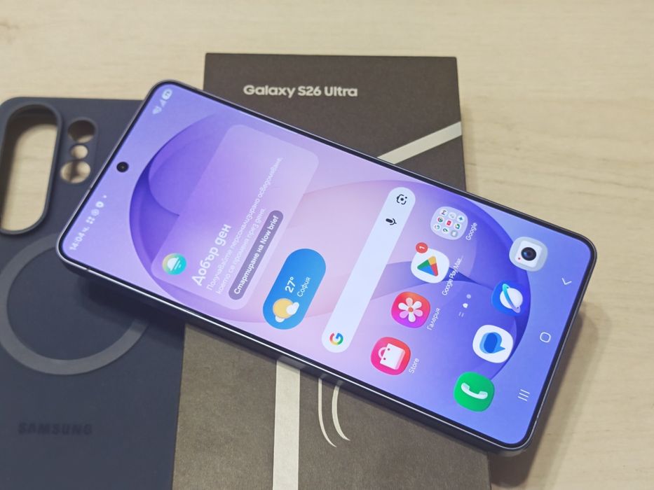 Като нов Samsung Galaxy S26 Ultra 512 GB 12м. Гаранция