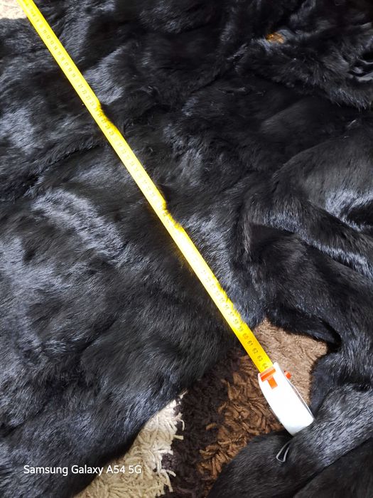 Haină de blana naturală de iepure