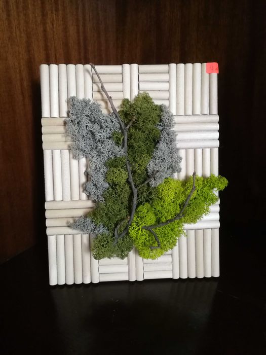 Скандинавски мъх - декорация