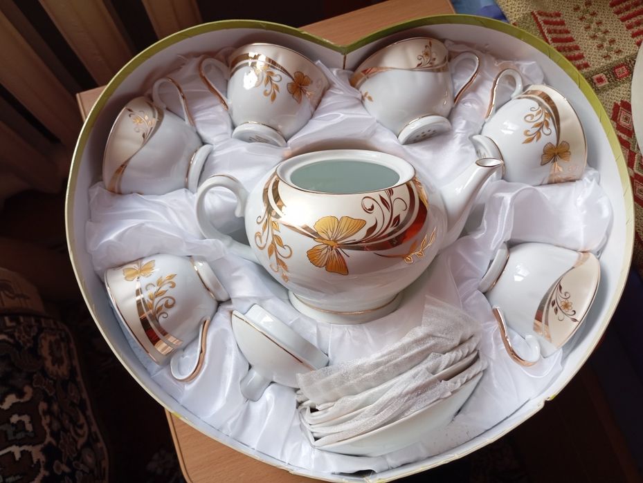 Чайный сервиз, новый