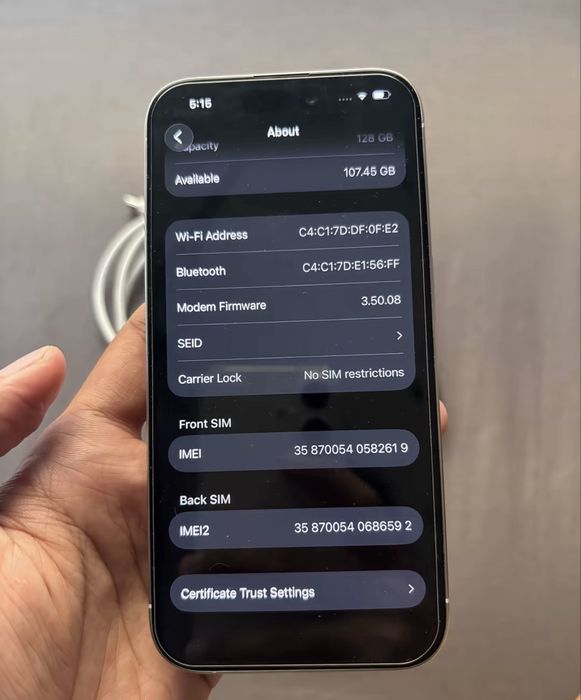 iPhone 15 Pro 128 gb