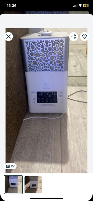 Увлажнитель воздуха electrolux