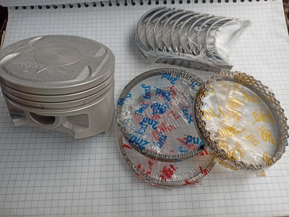 Поршень, колсо, шатун, кладешь, клапан, ремкомплект прокладки