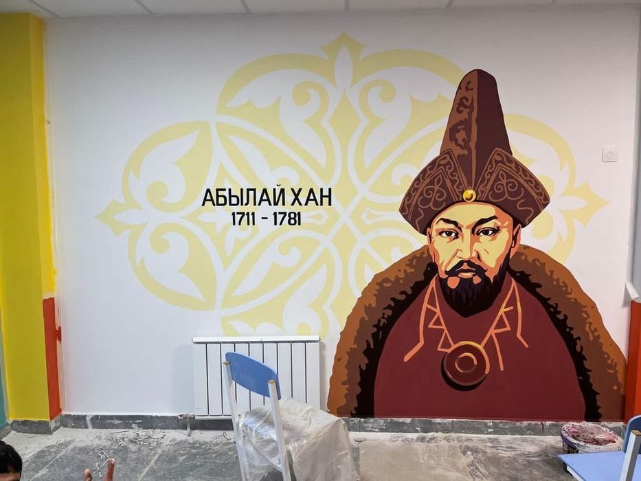 Роспись стен/ресунок стене/художник/мурал