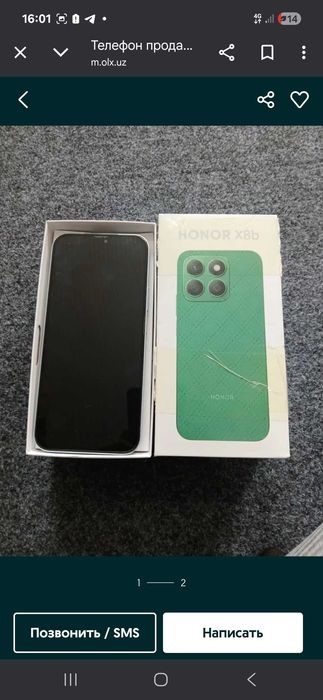 Продается  honor 8b
