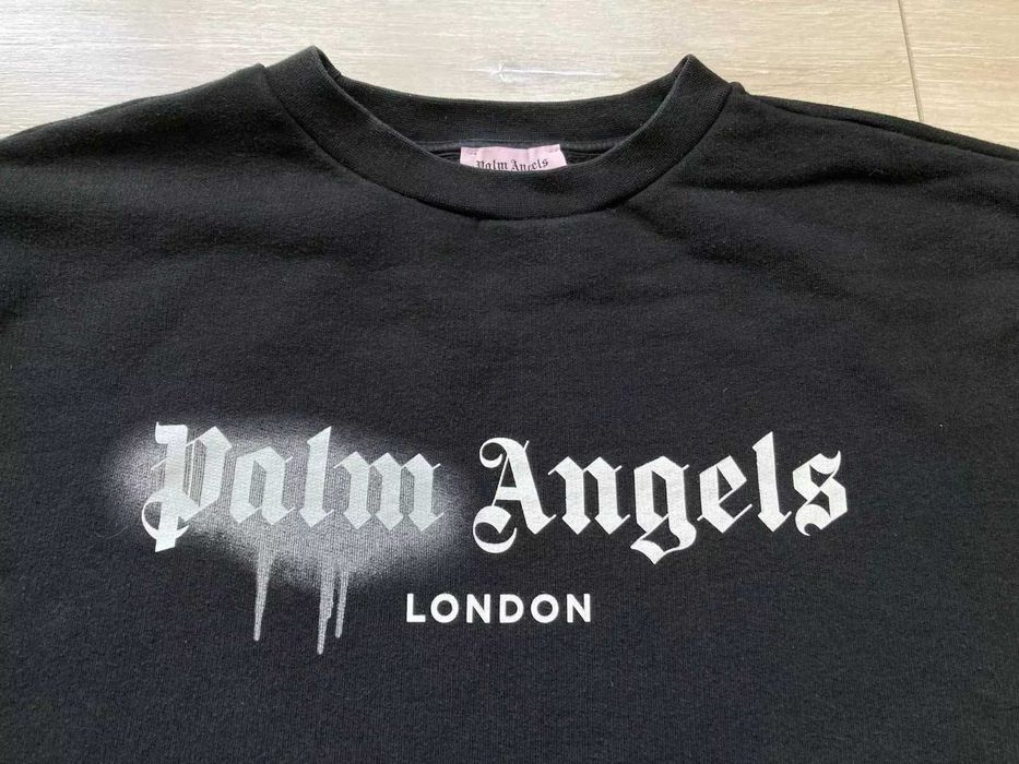 ОРИГИНАЛНА Palm Angels LONDON мъжка блуза фланела XL Over Size