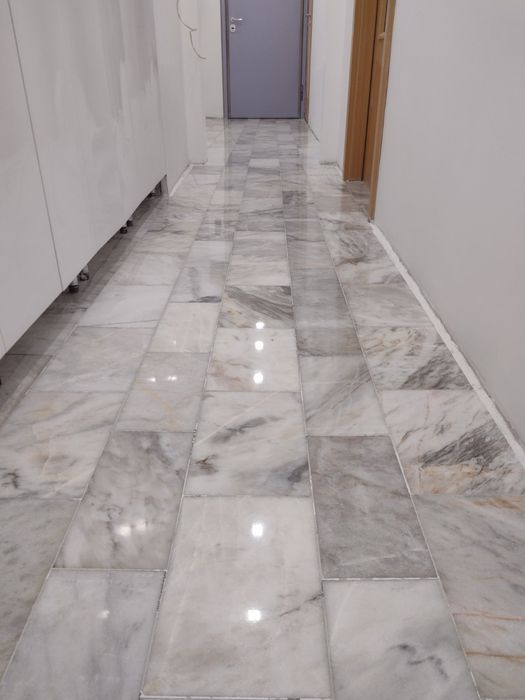 Шлайфане на стара мозайка, мрамор, варовик, гранит и д-р.