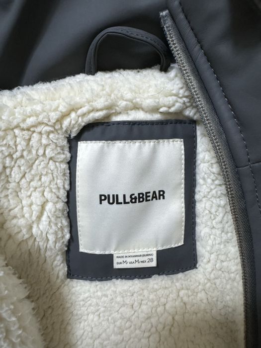 Теплая зимняя куртка Pull bear