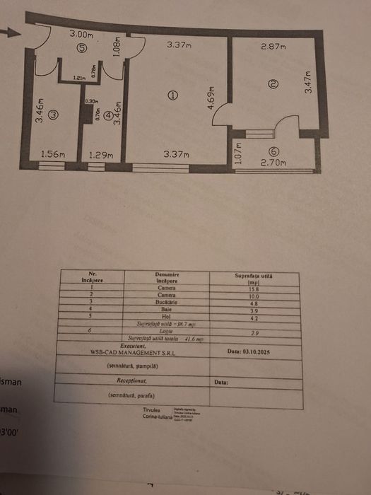 Apartament de vânzare