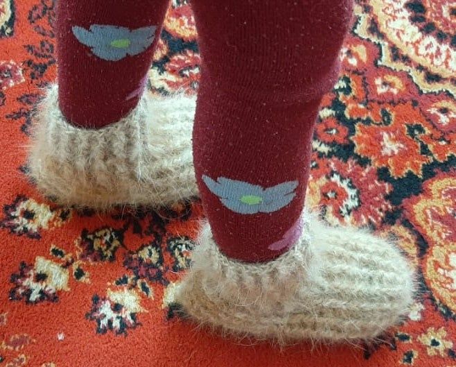 Носки из собачей шерсти