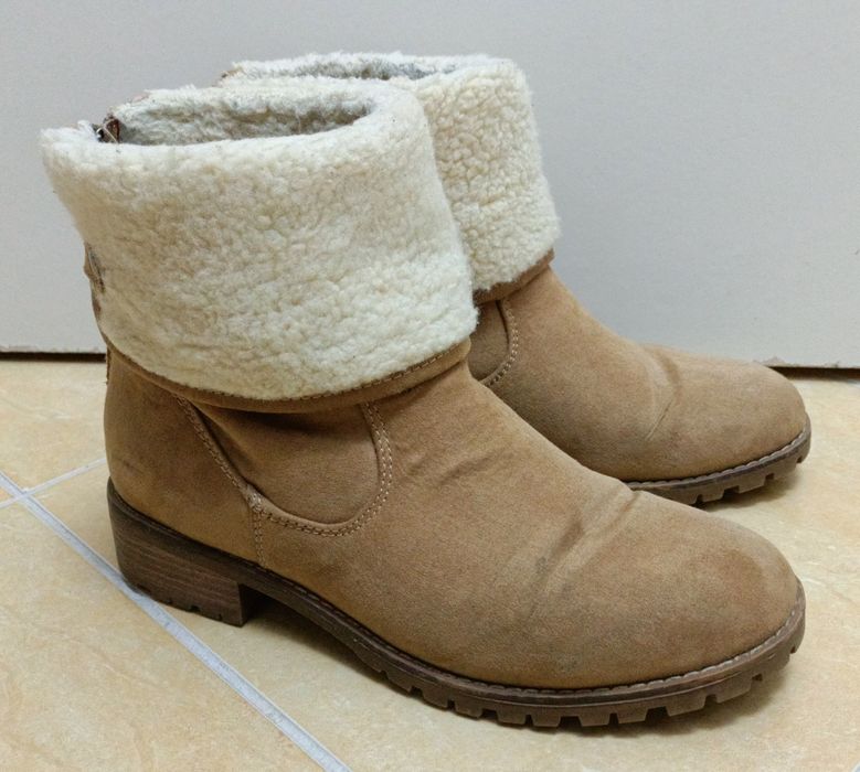 Ghete dama maro cu blana