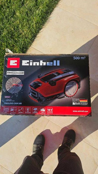 Robot tuns iarba Einhell FREELEXO CAM 500 NOU – 500 m² automat