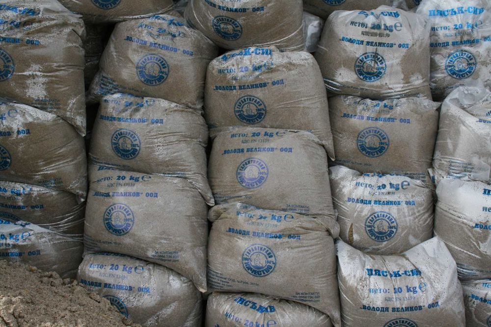 ПЯСЪК ситен 0-1мм -ДОСТАВКА на строителни материали