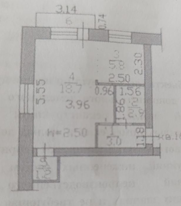 Продам 1,5 квартиру