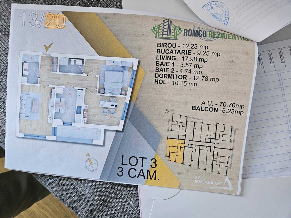 Apartament 3 Camere Pallady - Strada Bratarii - Complex Premium
