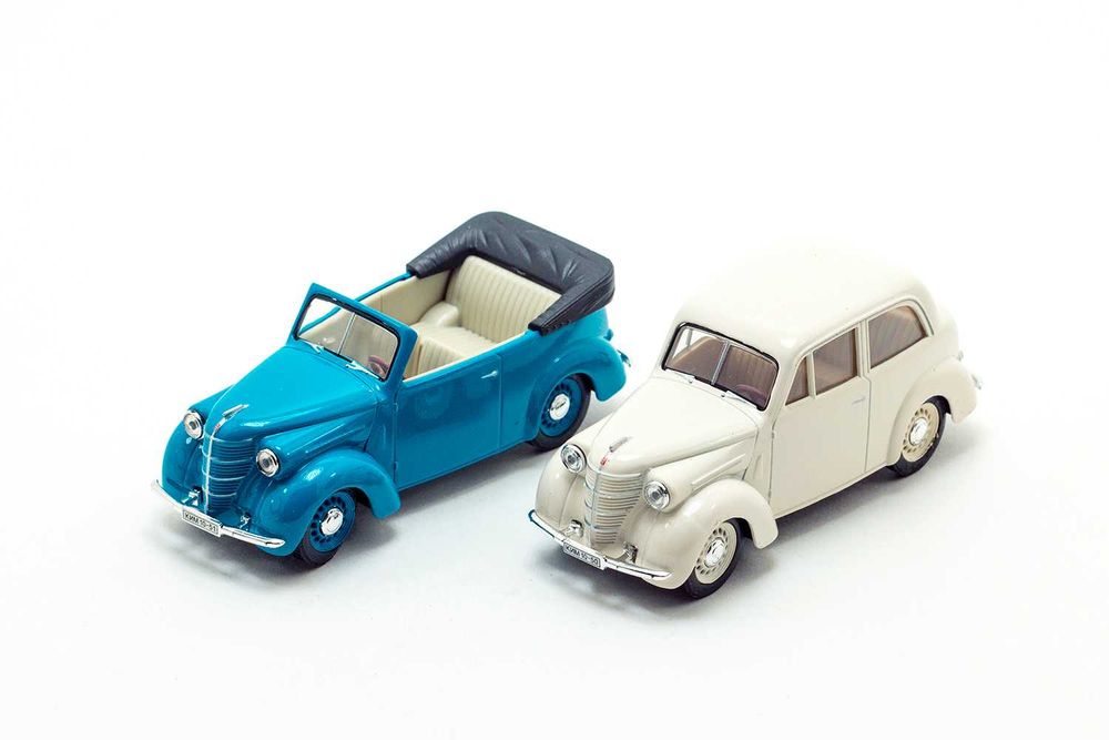 КИМ 10-50 и КИМ 10-51, от фирмы НАШ АВТОПРОМ, масштаб 1:43