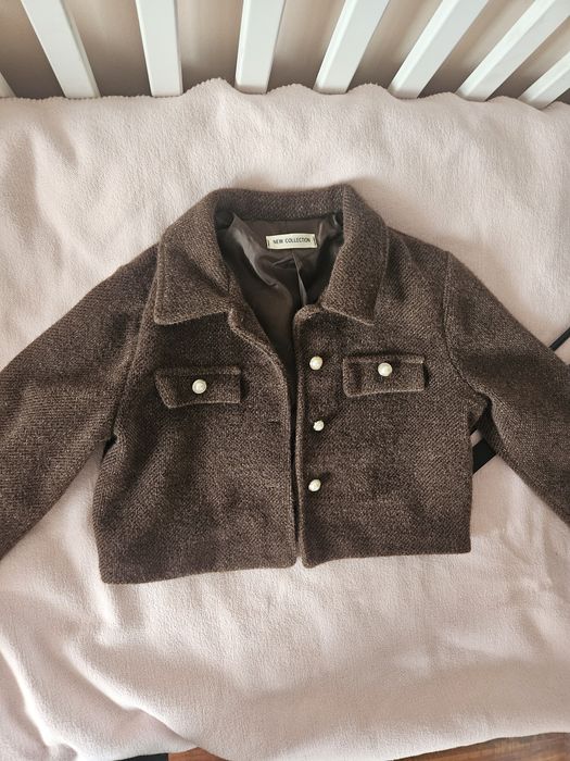 Дамски сет в кафяв цвят