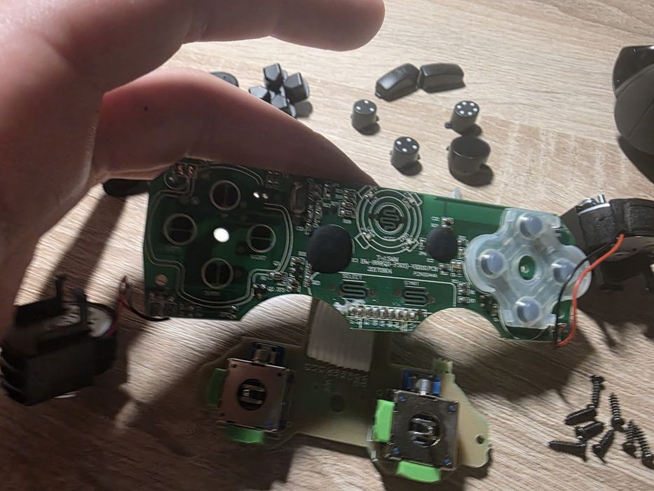 Gamepad dezasamblat complet (piese de schimb / reparat)
