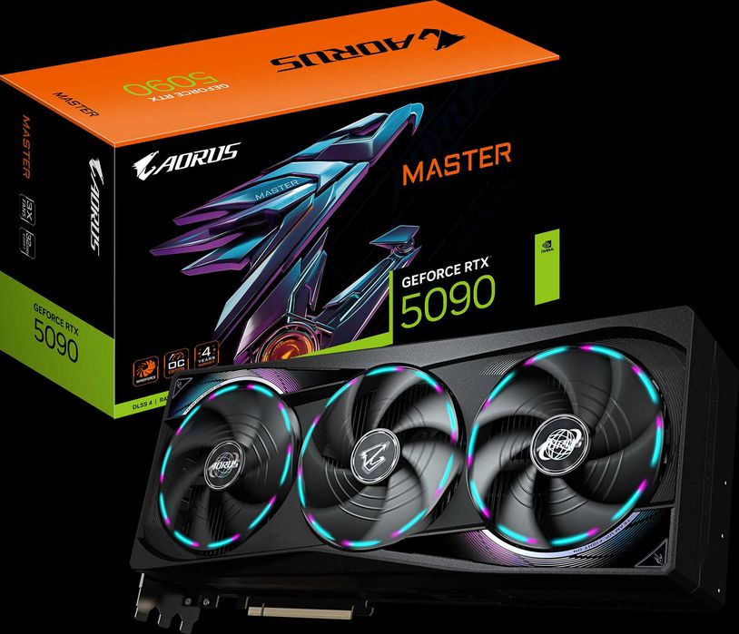 GIGABYTE AORUS GeForce RTX 5090 32GB GDDR7 – 2 години гаранция | Като нова