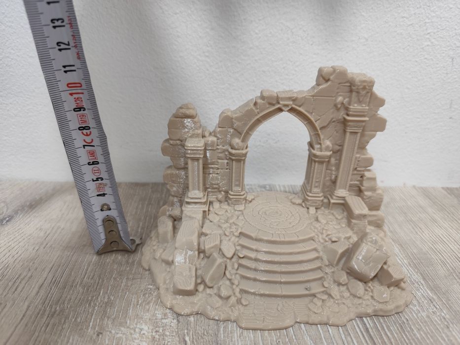 Decor acvariu ruine antice