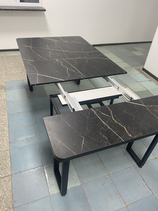 Стол Трансформер и столы из керамогранита