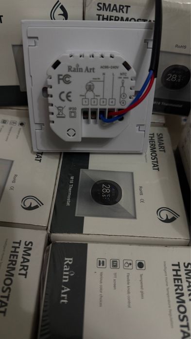 комнатный термостат для водяного теплого пола терморегулятор отопления