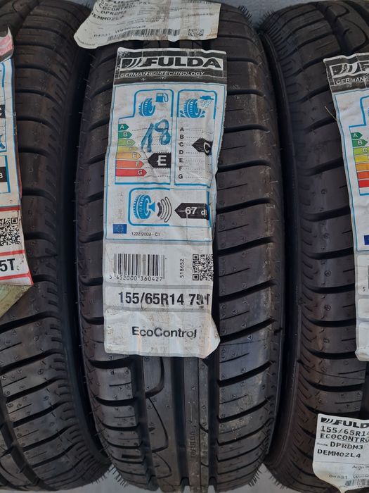 Нови летни гуми 4 броя FULDA EcoControl 155 65 R14