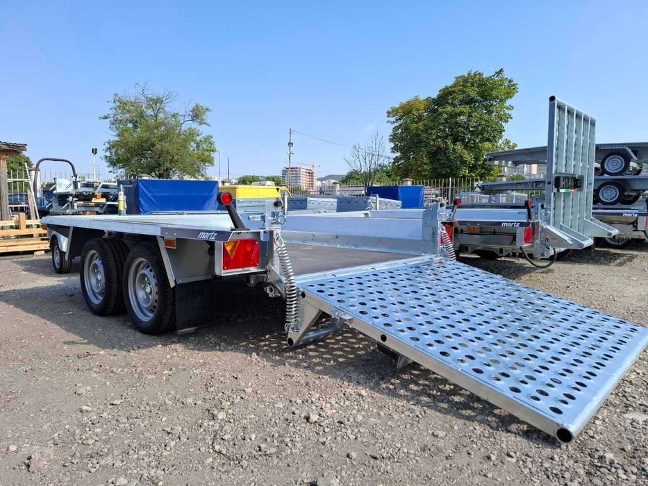 НОВО ремарке за строителна техника MATZ BAU-3 260/2 S 2700KG