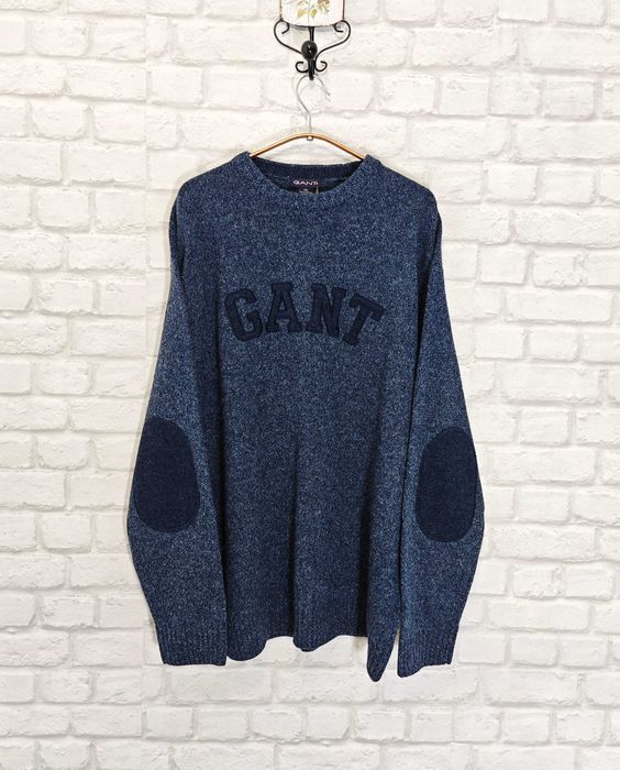GANT 100% Агнешка вълна Оригинален мъжки пуловер размер XXL / 2XL НОВО