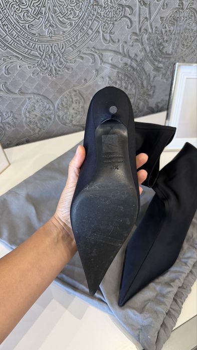 Balenciaga сапожки из текстиля