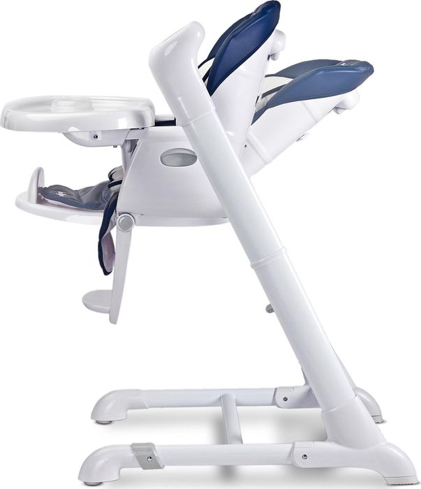 Vand Scaun de masa Caretero, PVC, 6 luni+, 15 kg, Alb/Gri