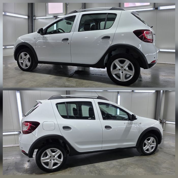 Dacia Sandero Stepway Fab 2015 Benzina. NAVI Ac Pilot Automat  Full Electric Comenzi  Km 111.000 REALI Inmport Germania Garanție 12 Luni