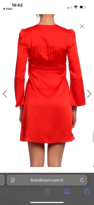 Сатенена рокля Maje