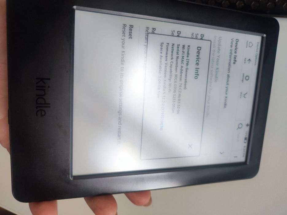 Четец Kindle  7th