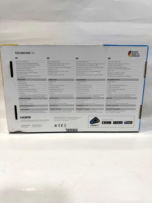 Receptor satelit Technistar S6, NOU/Sigilat!