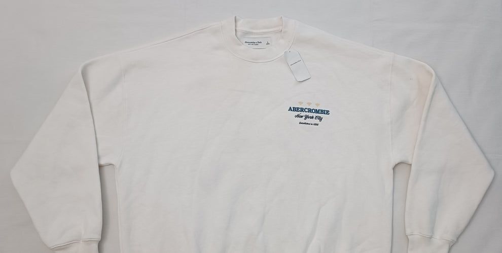 Abercrombie & Fitch Sweatshirt оригинално горнище L памучен суичър