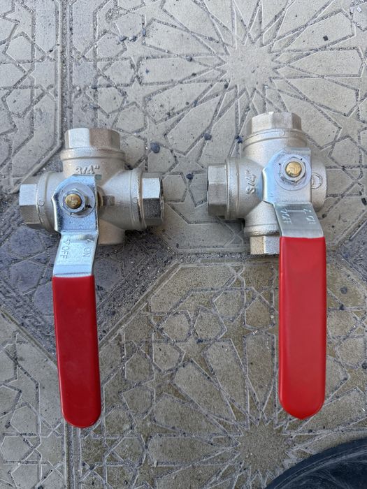 Трехходовой кран нови диаметр 20