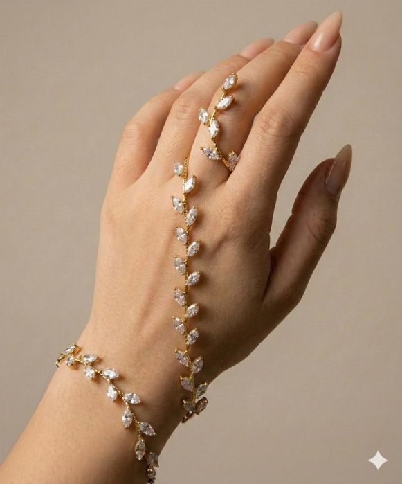 Браслет «Лист» полная регулируемость размера