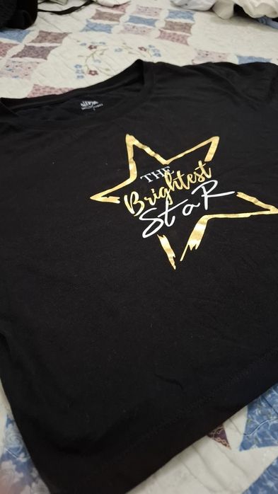 футболка-топ черная