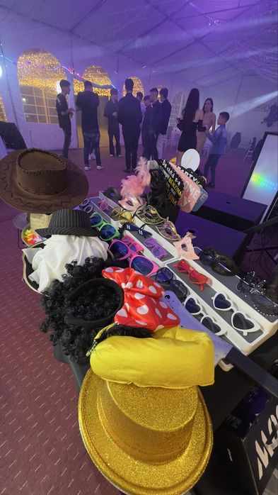 Fum Greu/Selfie 360/Cabină Foto/Oglindă Magică/Soare rotitor/Vulcani