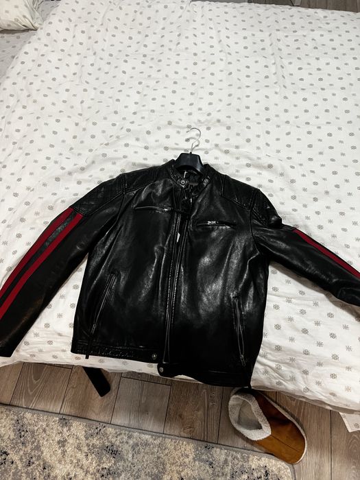 Geaca de piele naturala