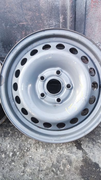 железни джанти 15 цола, 5х112 6J,  ЕТ45-47,центр.отвор 57,1, WV, Skoda