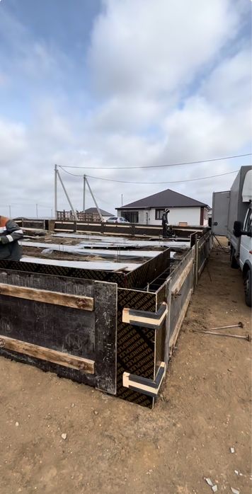 Фундамент заливка!