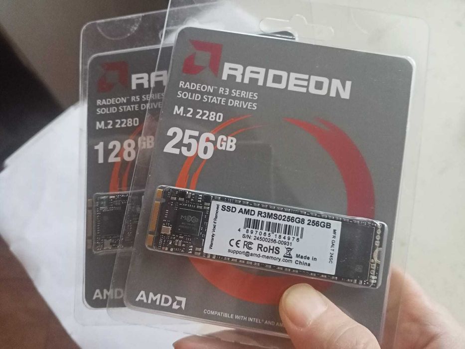 SSD M2 128gb 256gb AMD Radeon (SATA 3.0 NGFF) официальная гарантия