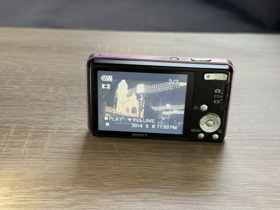 Sony Cyber-shot DSC-W350 – Pink